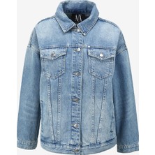 Armani Exchange Standart Lacivert Kadın Ceket 8NYB34