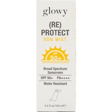 Glowy RE Protect SPF50+ Güneş Koruyucu Yüz Misti / Spreyi 100ml