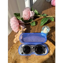 Jolly Kids Uv 400 Korumalı Erkek Kız Bebek-Çoçuk Siyah Güneş Gözlüğü Kutulu Kemik Iskandinav Model