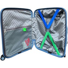 Benetton Trolley 50 cm Aqua Valiz