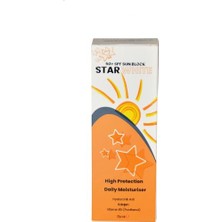 Star White 50 Faktör Yüksek Korumalı Güneş Kremi 75 ml 3 alana 1 bedava