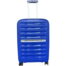 Benetton Trolley 60 cm Mavi Valiz