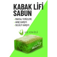 Miya Beauty Doğal Kabak Lifli Aloe Vera Sabunu, Sivilce Akne ve Siyah Nokta Karşıtı Sabun ( 130 gr )