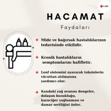 D-Med 6 Numara Hacamat Kupası 26 Adet + 1 Adet Pompa