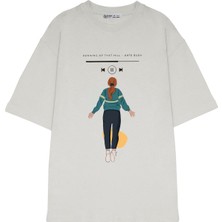 Green Mint  Oversize T-Shirt Stranger Thıngs