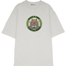 Green Mint  Oversize T-Shirt My Neighbor Totoro 2
