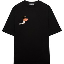 Green Mint  Oversize T-Shirt Tom & Jerry Kopyası