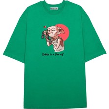Green Mint  Oversize T-Shirt Harry_potter_dobby