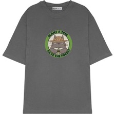 Green Mint  Oversize T-Shirt My Neighbor Totoro 2