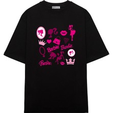 Green Mint  Oversize T-Shirt Barbie Cartoon