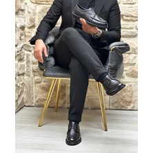 Itallano 3075 Deri Siyah Casual Erkek Ayakkabı