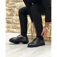 Itallano 3075 Deri Siyah Casual Erkek Ayakkabı