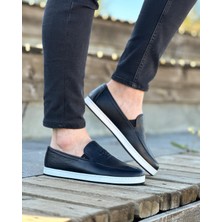 Itallano Itallano 9072  Deri Siyah Casual Erkek Ayakkabı