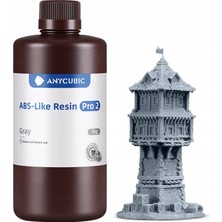 Anycubic Abs Like Resin (Pro 2) 1 kg - Gri Sla