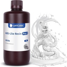 Anycubic Abs Like Resin (Pro 2) 1 kg - Beyaz Sla