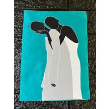 Gönülden Tasarım 26X20 cm Tasarım Görselli Aplike Dikkiş Giyim Aksesuarı Arma