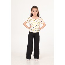 Bluence Çocuk Bol Paça Aerobin Pantolon