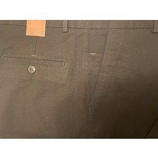 Gruva Erkek Regular Fit Normal Kesim Likralı Esnek Rahat Yüksek Bel Gabardin Keten Pantolon