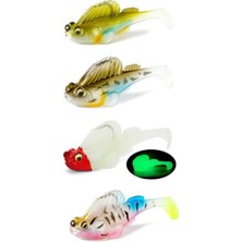Captain Jumping Soft 7.5 cm 14 gr Levrek Silikonu Suni Yem 1 Adet