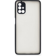 Newface Samsung Galaxy M51 Kılıf Montreal Silikon Kapak - Lacivert
