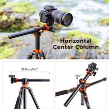 K&F Concept Profesyonel Aluminyum Tripod