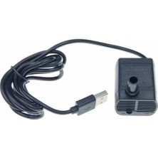 Schulzz USB Sensörlü LED Mini Akvaryum 3.5/9V 3W Dalgıç Su Pompası