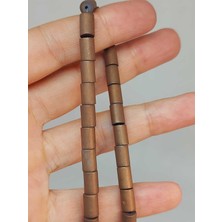 Yaşam Tohumu Hematit Taşı Dizi 5.5*8mm (49608)