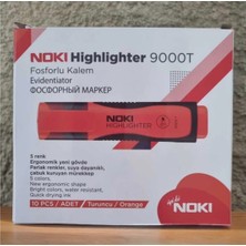 Noki Noki Highligter 9000T Turuncu Fosforlu Kalem