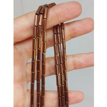 Yaşam Tohumu Hematit Taşı Dizi 3*9mm (49616)