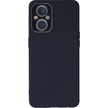 Newface Oppo A96 Kılıf Lansman Glass Kapak - Lacivert