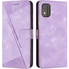 Yihang Boutique Nokia C02 ile Uyumlu Pu Deri Telefon Kılıfı (Yurt Dışından)