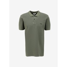 Jeep Haki Erkek Polo Yaka Relaxed Polo T-Shirt J4SM-TST7232