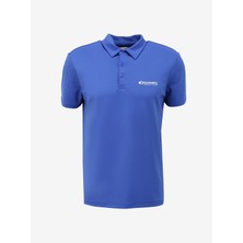 Discovery Expedition Indigo Erkek Polo Yaka Basic Polo T-Shirt D4SM-TST3242