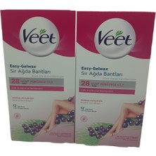 Veet Ağda Bandı 12'Li Normal Ciltler Için X 2 Adet