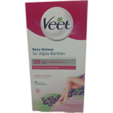 Veet Ağda Bandı 12'Li Normal Ciltler Için X 4 Adet