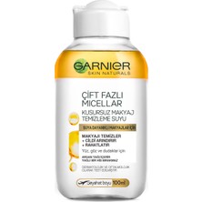 Garnier Çift Fazlı Micellar Kusursuz Makyaj Temizleme Suyu 100ML