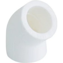 Kalde 45° Dirsek Q50 Pp Beyaz
