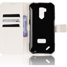 BDT Market Ulefone Zırh X9 Kapak Manyetik Cüzdan Kickstand Kart Tutucu Için Kılıf (Yurt Dışından)