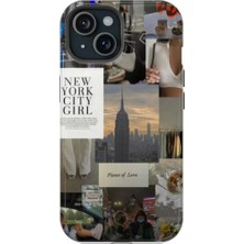 Woppshop Xiaomi Poco M3 Uyumlu Silikon Kılıf -  New York Kolaj 2