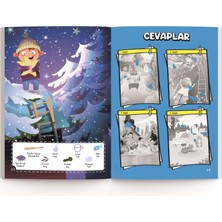 Yükselen Zeka 3+ Yaş Sticker Hidden Objects 2'li Set