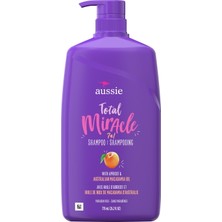 Aussie Total Miracle 7n1 Collection Shampoo Revitalisant With Apricot Australian Macadamia Oil 778 Ml