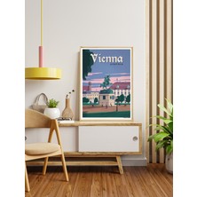 Decotorium Ahşap Çerçeveli Tablo World Cıtıes Serisi Mdf Tablo CTY/002