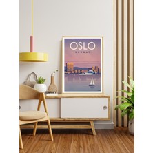 Decotorium Ahşap Çerçeveli Tablo World Cıtıes Serisi Mdf Tablo CTY/004