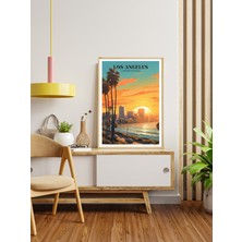 Decotorium Ahşap Çerçeveli Tablo World Cıtıes Serisi Mdf Tablo CTY/008