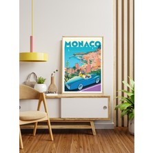 Decotorium Ahşap Çerçeveli Tablo World Cıtıes Serisi Mdf Tablo CTY/009