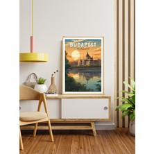 Decotorium Ahşap Çerçeveli Tablo World Cıtıes Serisi Mdf Tablo CTY/011