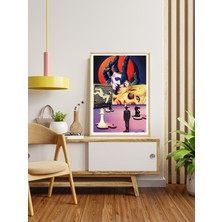 Decotorium Ahşap Çerçeveli Tablo Celebrıty Collage Serisi Mdf Tablo CEL/008