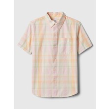 Gap Erkek Çocuk Çok Renkli Poplin Gömlek