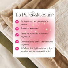 La Perla Aksesuar Gold Model Çelik Kolye