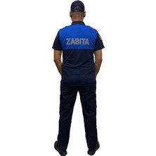 Mercantex Zabıta Yazlık Kısa Kol Tshirt ve Pantolon Takım